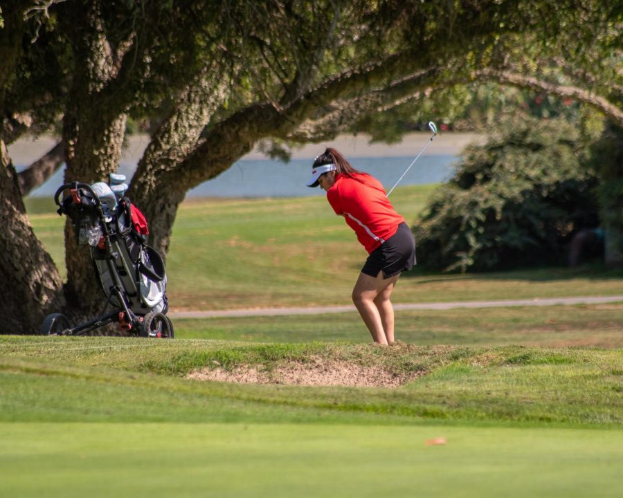 With the girls golf season winding down, the final home match took place October 13, 2021.