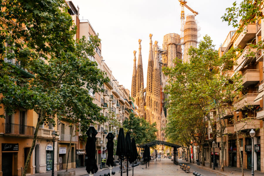 The+street+view+of+the+Sagrada+Familia%2C+one+of+the+worlds+most+famous+buildings.++This+basillica+calls+Barcelona+home%2C+and+was+designated+a+UNESCO+World+Heritage+Site+in+2005.