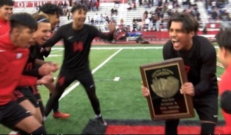 Santa Maria Highschool Boys win the CIF Championship.