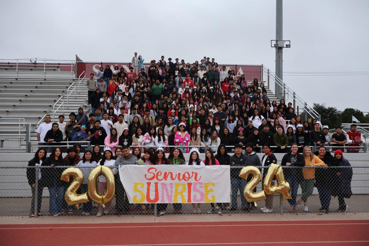 The class of 2024 along with class advisors and counselors. 