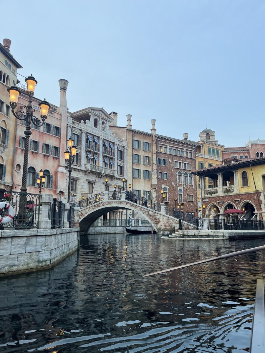 Visiting the Venetian Canal and riding a gondola. 